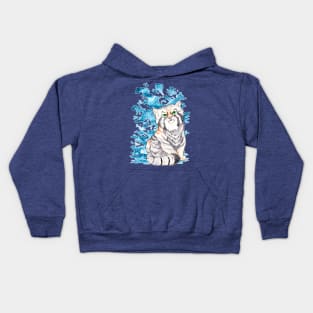 Pallas Cat - watercolor Kids Hoodie